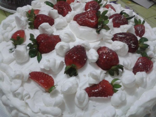 Bolo de Morango
